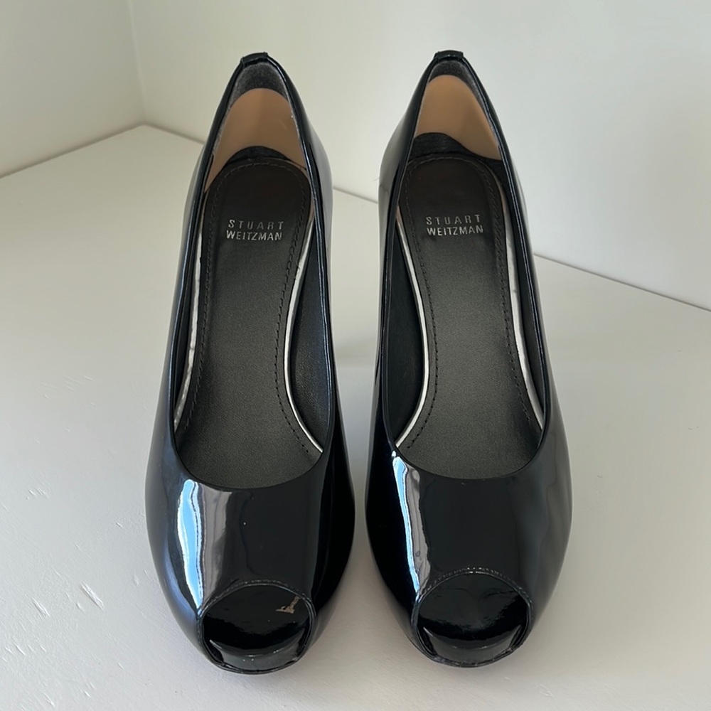 EUC Stuart Weitzman Black Heels 9